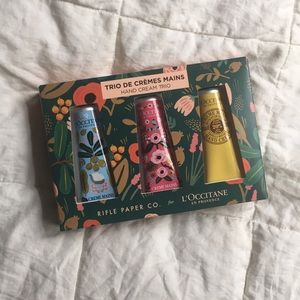 L'Occitane x Rifle Paper Co Hand Cream Trio